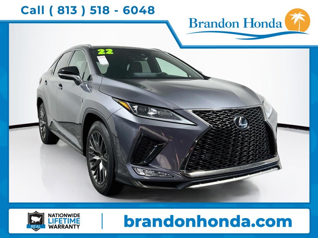 2022 Lexus Rx 350 F Sport Handling